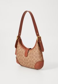 COACH ORIGINALS SIGNATURE HAMPTONS HOBO - Sac à main - tan/caramel