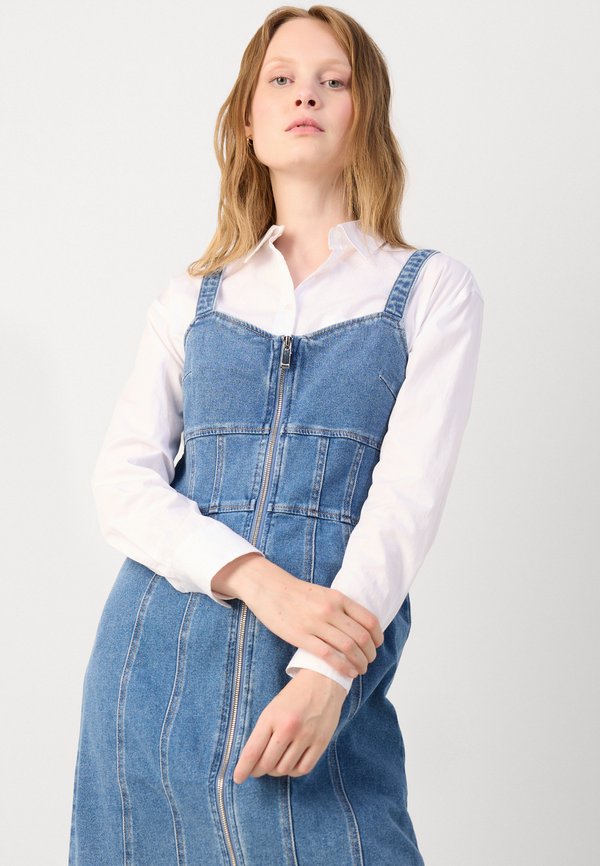 Denim dress - denim stone4