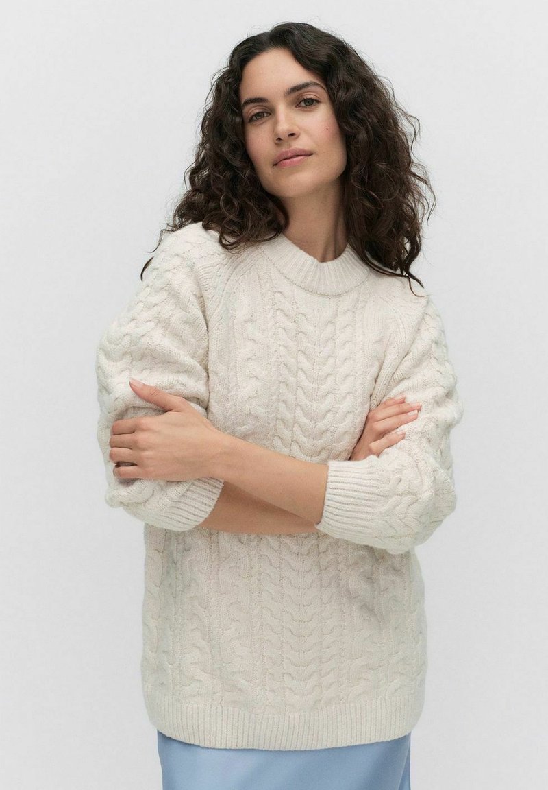 STOCKH LM Studio ELLIE CABLE - Neule - offwhite