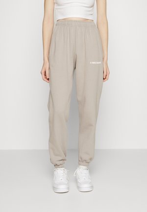 DARI PANTS WOMEN - Teplákové kalhoty - silver sand