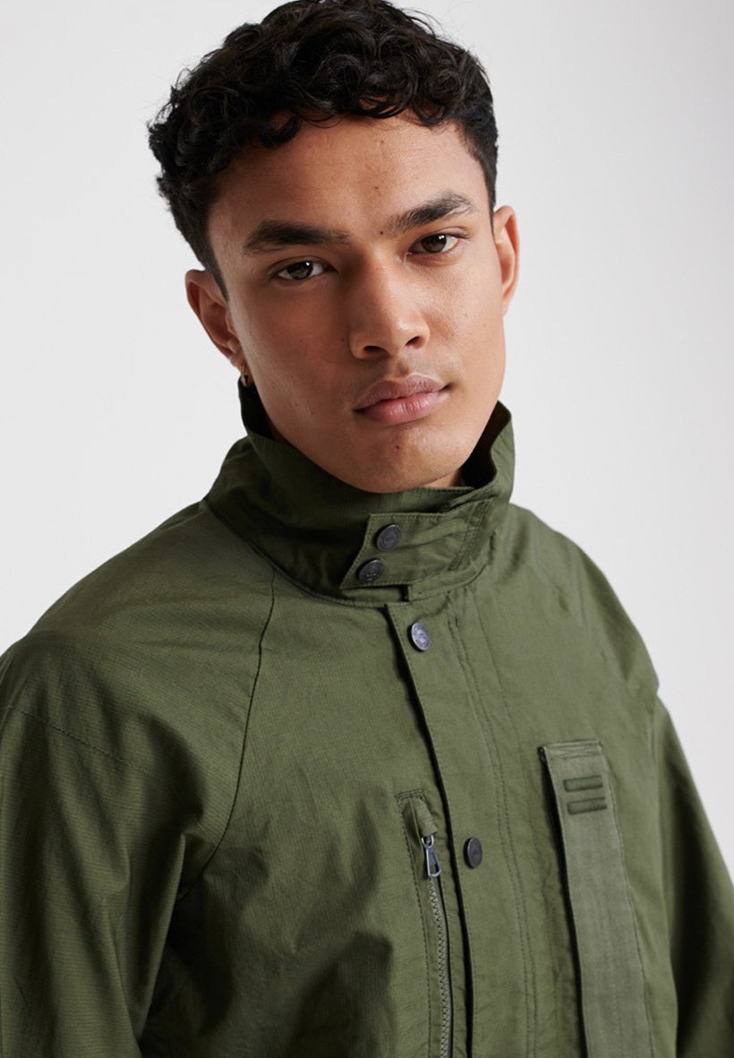 superdry field jacket olive