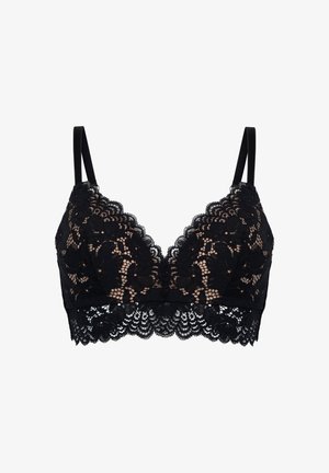 Hunkemöller Triangel BH - black
