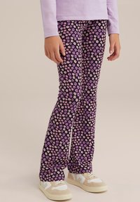 WE Fashion Legíny – nohavice - violet