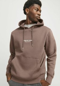 Jack & Jones JORVESTERBRO  - Sudadera - deep taupe
