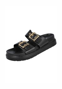 Bubble Bobble PLANAS - Chanclas de baño - black