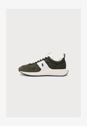 Polo Ralph Lauren, TRAIN LOW TOP LACE - Sneaker low - estate olive/deckwash white