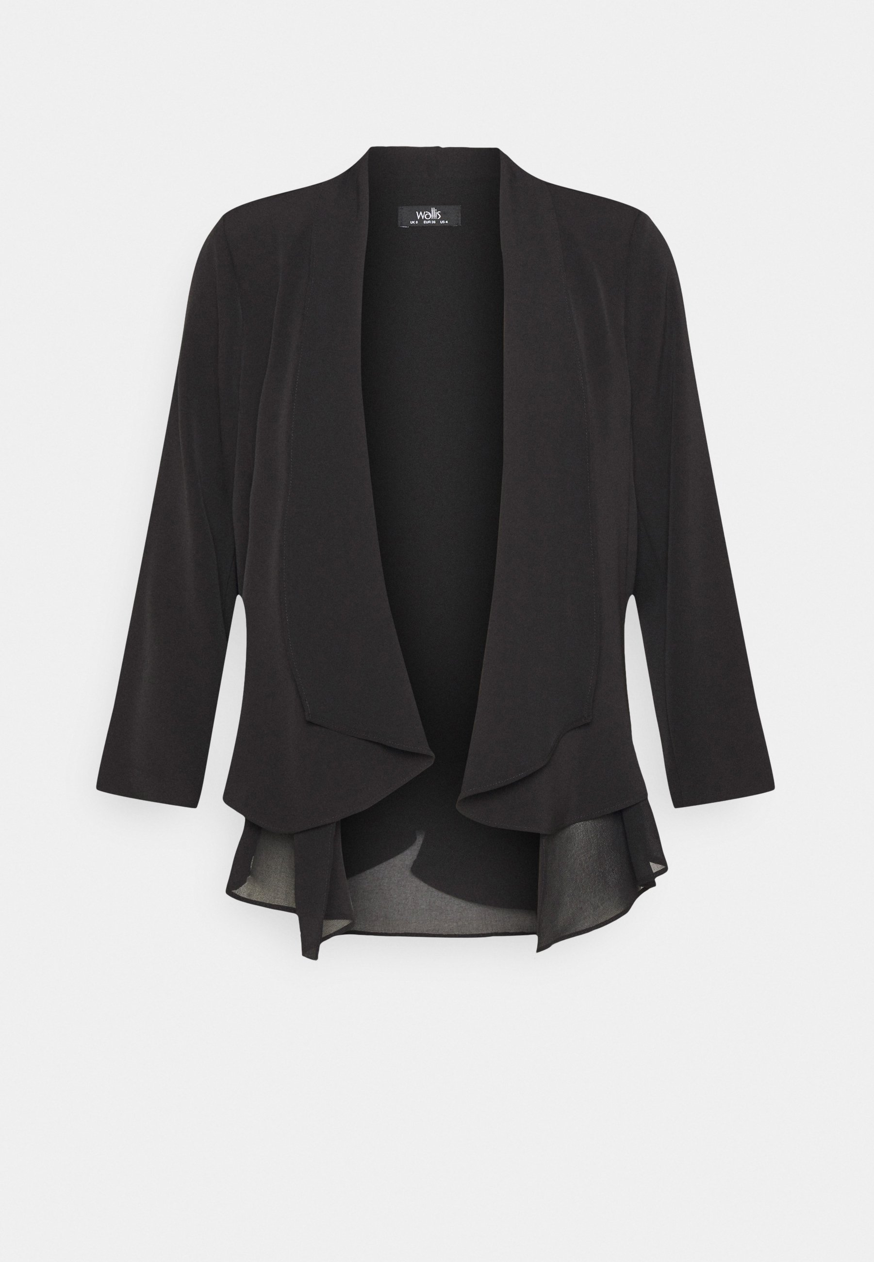 wallis grey cropped jacket