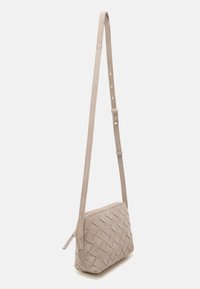 Zign LEATHER - Cross body bag - taupe