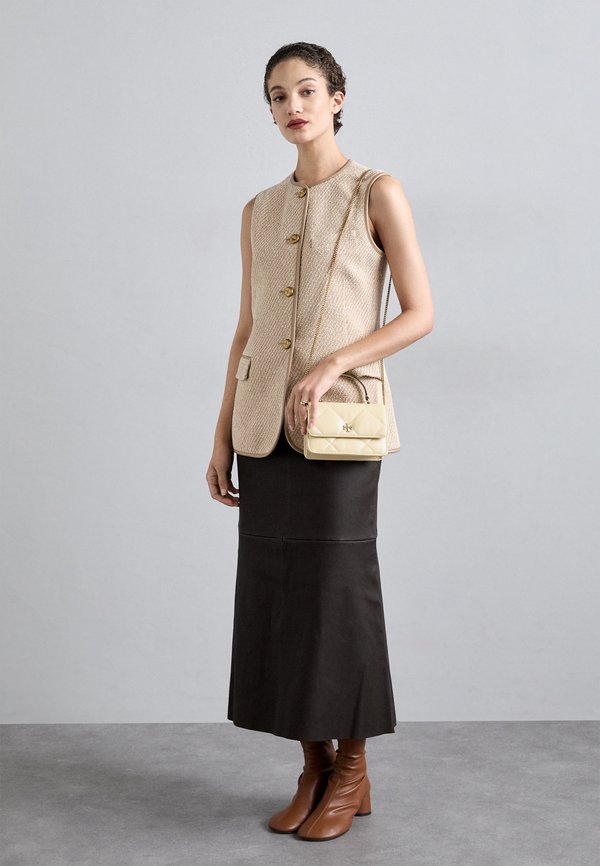 KIRA PAVE LOGO DIAMOND QUILT MINI  - Handbag - vanilla soft3