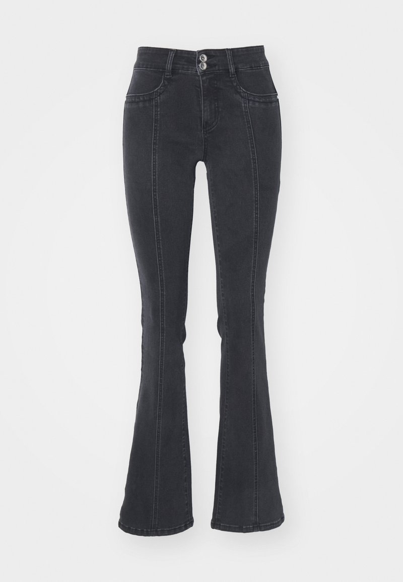 Only Flared Jeans zwart denim/blackdenim