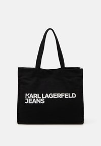 Karl Lagerfeld Jeans LOGO SHOPPER - Shoppingveske - black