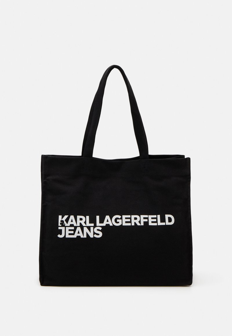 Karl Lagerfeld Jeans LOGO SHOPPER - Shoppingveske - black