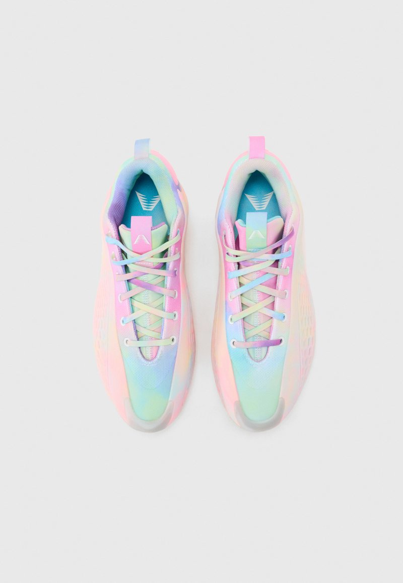 adidas Performance Basketball shoes - white/acid orange/bliss pink/white -  Zalando.co.uk