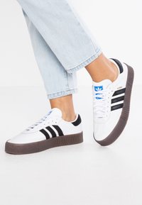 adidas gazelle silver green womens adidas Sambarose Valentine's Day (Women's)  Side Kicks