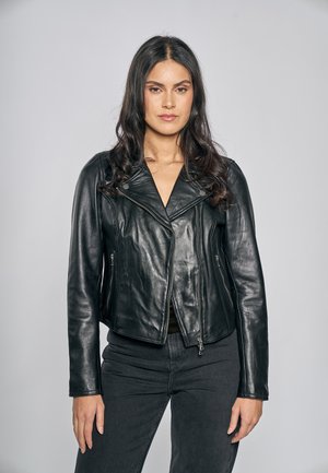 BALI - Leren jas - black