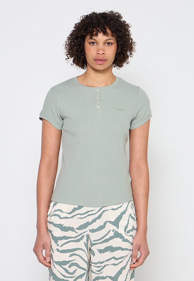 Pepe Jeans T-shirt basic groen