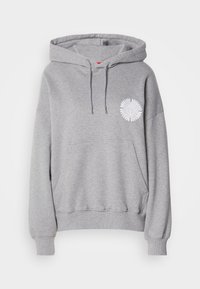 HOODIE  - Sweatshirt - medium grey melange