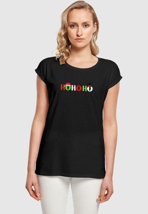 T-shirt print - black