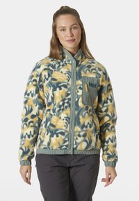 Helly Hansen IMPERIAL PRINTED SNAP - Flisinė striukė - sand bruce aop