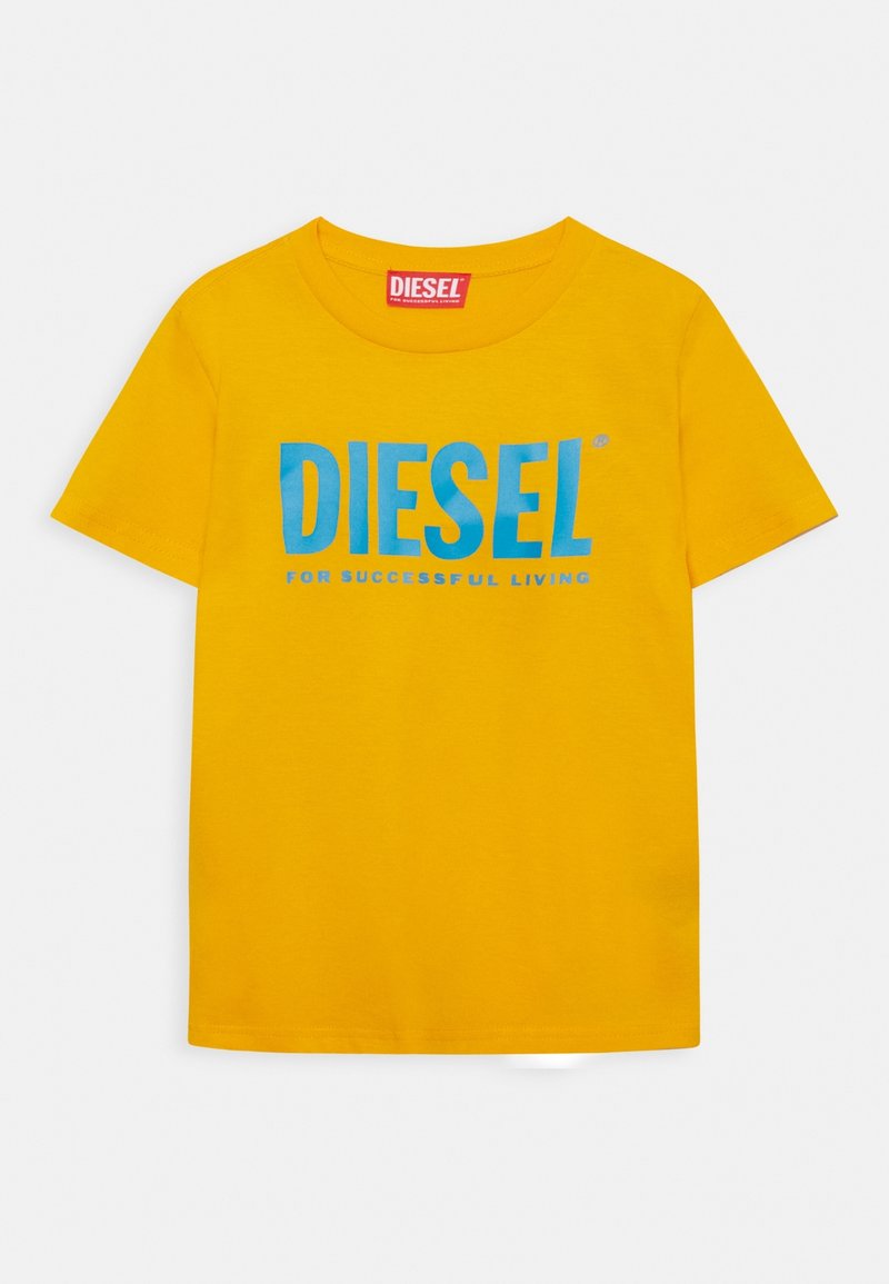 Diesel JUST LOGO UNISEX - Triko s potiskem - yellowish orange