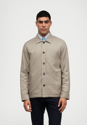 HERRINGBONE SHACKET - Jas - taupe beige