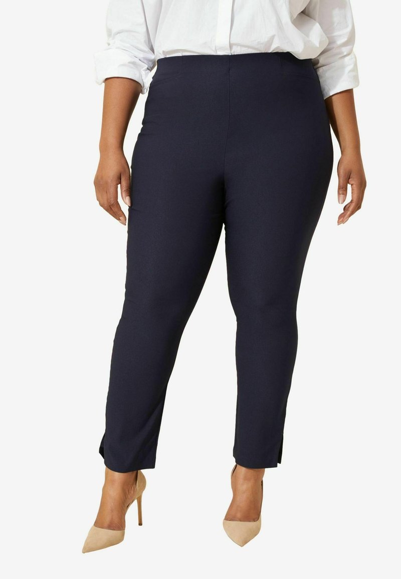 Curves Like These Kelnės - navy blue