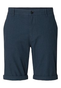 LUTON FLEX NOOS - Σορτς - dark sapphire detailw bering sea