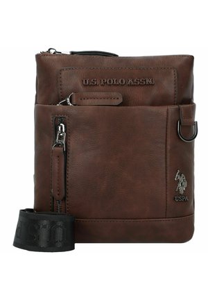 U.S. Polo Assn. CAMBRIDGE - Skuldertasker - darkbrown