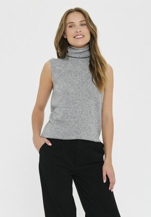 AMOLISZ  - Top - mist grey melange