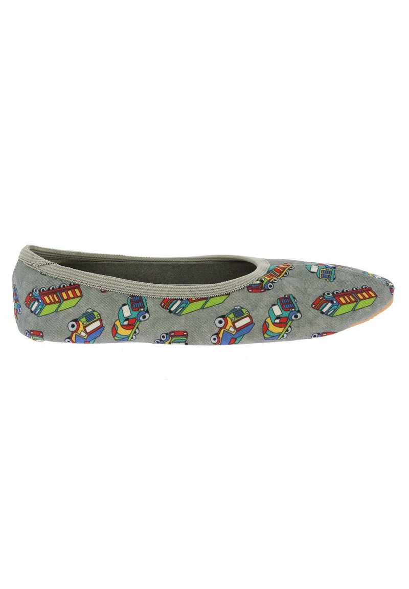 Kinder Sneaker | Beck LKW Hausschuh grau - SZ75091 Kinder Sneaker | Beck LKW Hausschuh grau - SZ75091