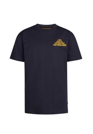 BACK PRINT  GREAT DIVIDE - Printtipaita - royal navy