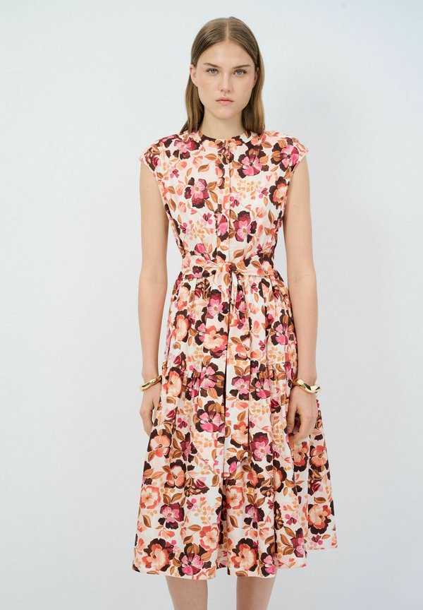 PATTERNED - Blusenkleid - printed ecru