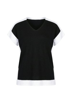 Ulla Popken, T-shirt print - black