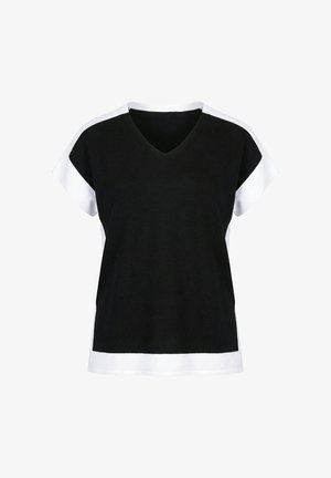 Ulla Popken, T-shirt print - black