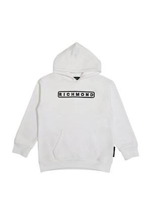 Felpa con cappuccio - bianco