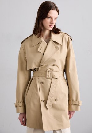 SHORT - Trenchcoat - sand beige