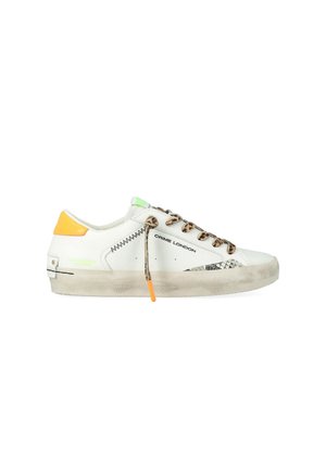 DISTRESSED TROPIC JUICE IN PELLE - Scarpe skate - bianco