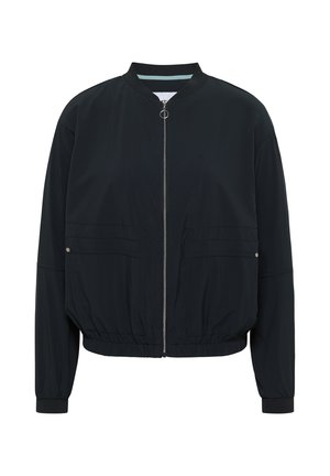 Cecil, BLOUSON IN UNIFARBE MIT ZIPPER - Sweatjakke - palm breeze green