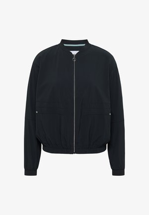 Cecil, BLOUSON IN UNIFARBE MIT ZIPPER - Sweatjakke - palm breeze green