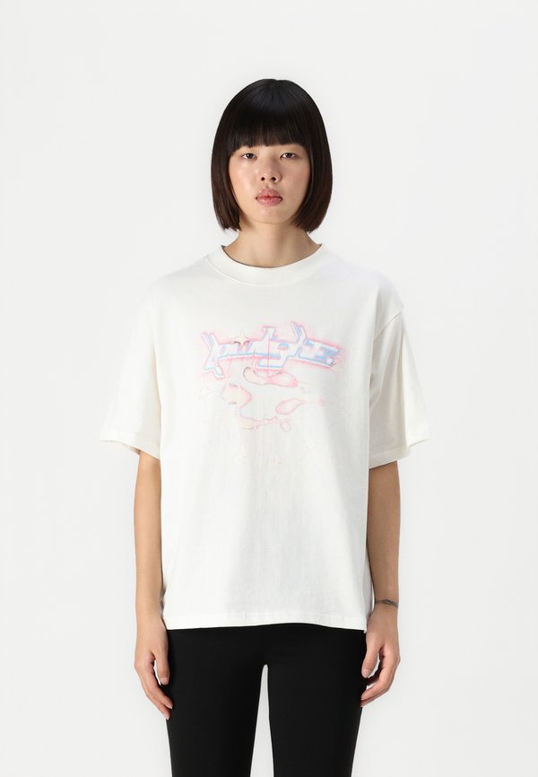 SUPERSTARLIGHT - Print T-shirt - ecru