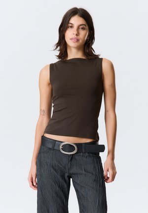 ANNIE - Débardeur - dark brown
