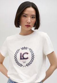 LOLA CASADEMUNT Camiseta estampada - white