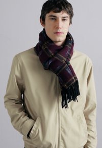 Polo Ralph Lauren SCARF OBLONG UNISEX - Écharpe - wine multi
