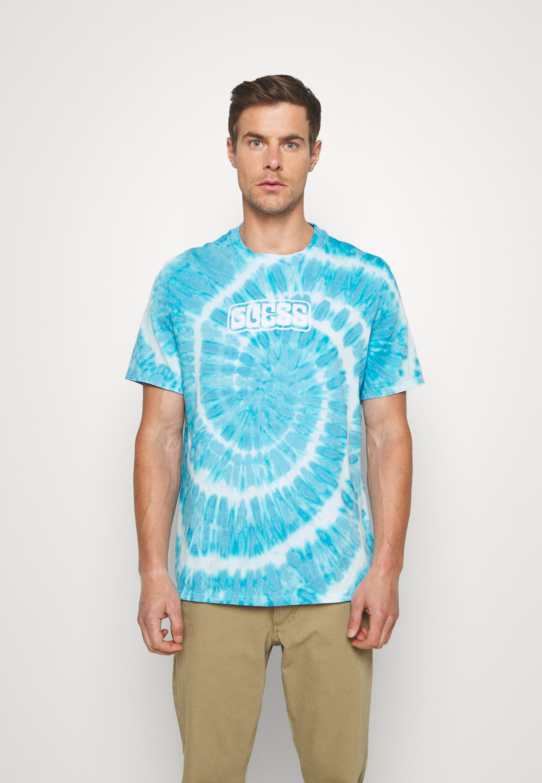 Guess T shirts med print blue Zalando.no Guess T-shirts med print - blue