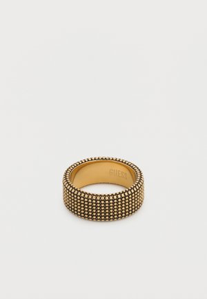 TEXTURED - Ring - yellow gold-coloured