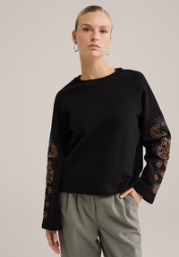 WE Fashion Felpa - black