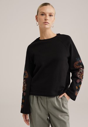 WE Fashion Felpa - black