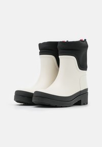 Tommy Hilfiger Bottes en caoutchouc - off-white