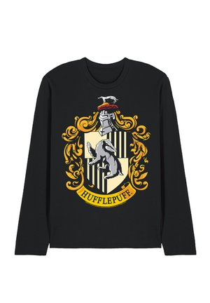 Harry Potter, HARRY POTTER HUFFLEPUFF CREST - Long sleeved top - black