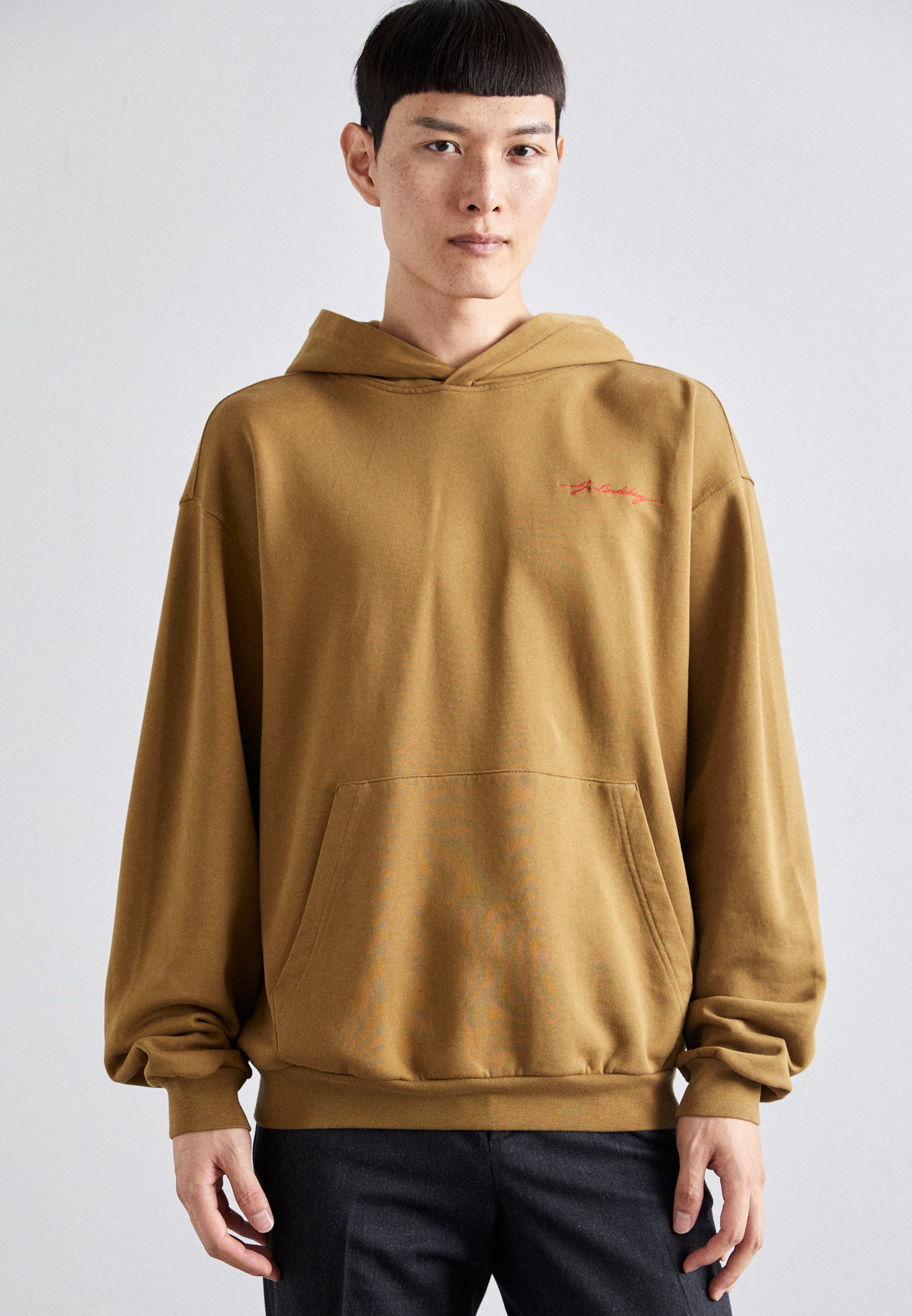 J.LINDEBERG KARSON GRAPHIC - Hoodie - butternut/brown - Zalando.de
